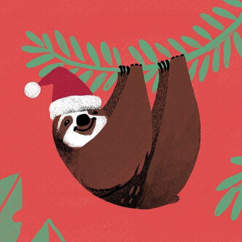 christmas sloth in hd free download