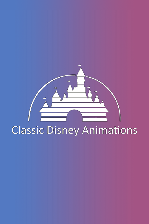 Blue Purple Hue Poster Classic Disney Animations