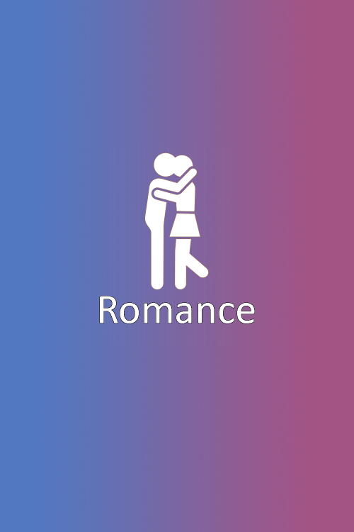 Blue Purple Hue Poster Romance